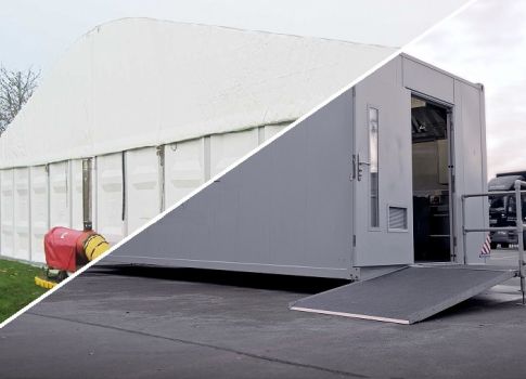 Marquee Kitchen or Temporary Cabin Kitchen?