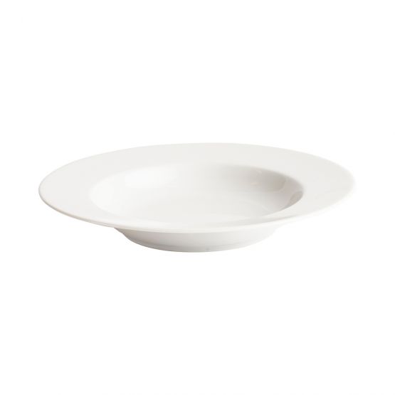 Plain White Soup Plate image