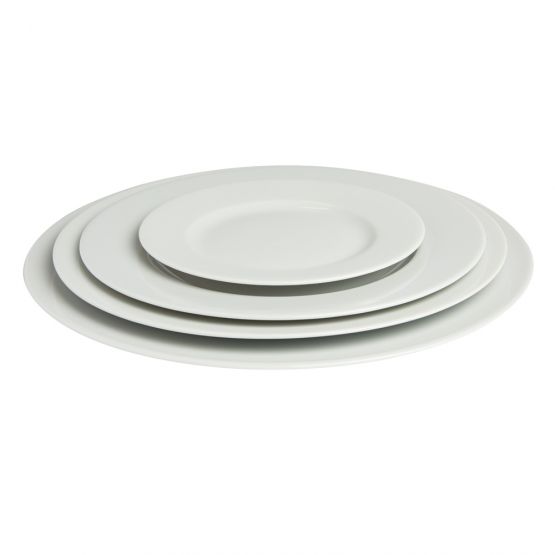 Plain White Plate image