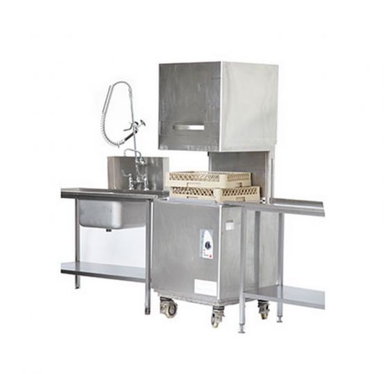 Pass Through Dishwasher