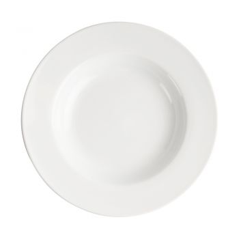 Plain White Pasta Bowl product image