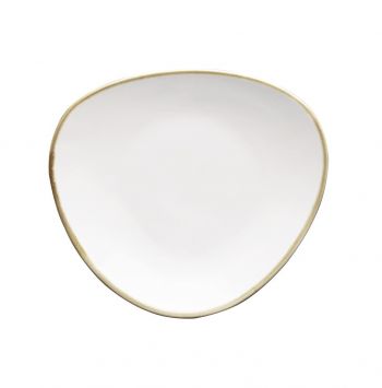 Chalk Triangular Dinner Plate product image