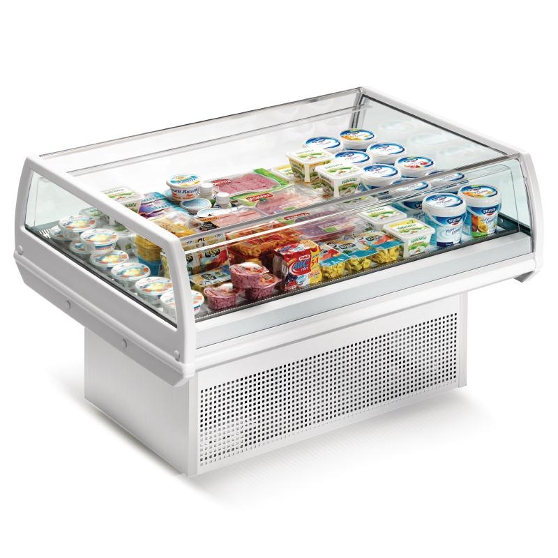 Chilled Island Display Units Refrigeration Rental Jongor Hire