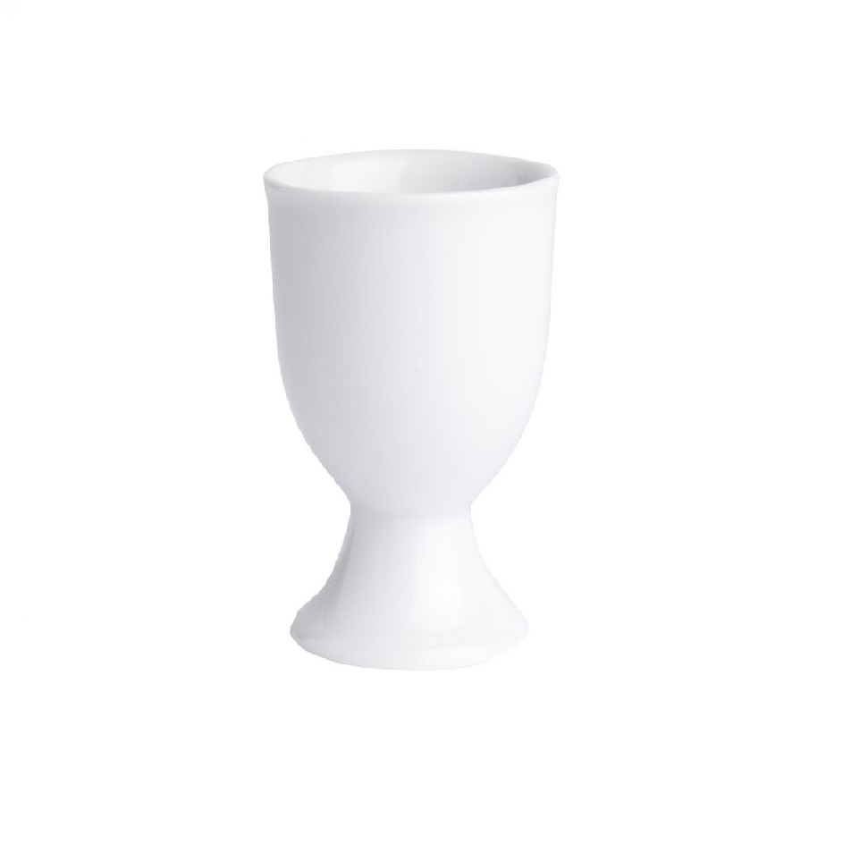 Plain White Egg Cups Crockery Rental Jongor Hire